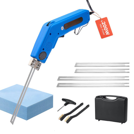 Electric Hot Knife Foam Cutter, 200W, 150–200mm Blades