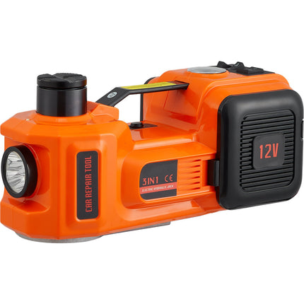 Electric Hydraulic Car Jack 5 Ton 12V with Wrench, Inflator