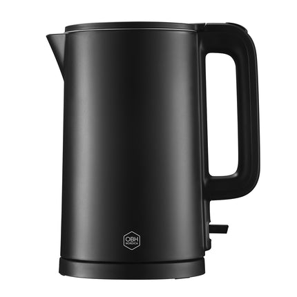 Electric Kettle 1.5 L, Double-Wall, Auto Shut-Off, Black