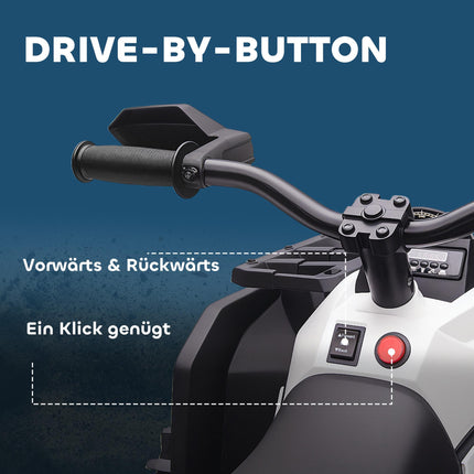 Electric Kids Quad, 12V Battery, 3-8 km/h Speed