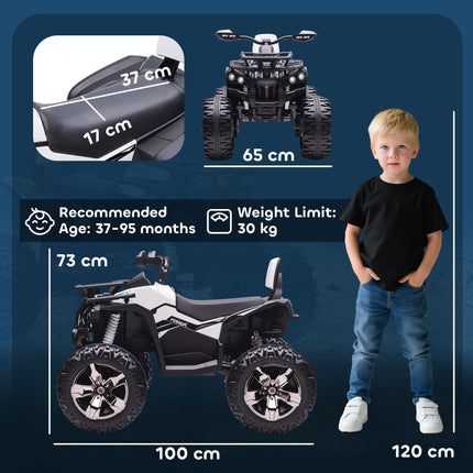 Electric Kids Quad, 12V Battery, 3-8 km/h Speed