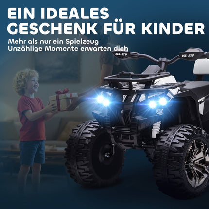 Electric Kids Quad, 12V Battery, 3-8 km/h Speed