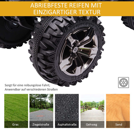 Electric Kids Quad, 3-8 km/h, LED Lights, Music Player