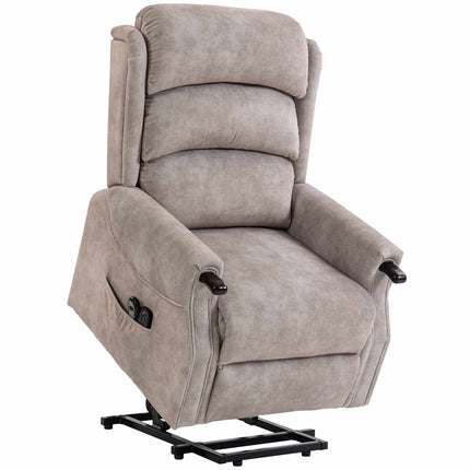 Electric Lift Recliner Chair With Massage and Heat, Grey