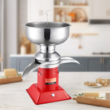 Electric Milk Cream Separator, 100L/H, 5L Bowl, 304 SS