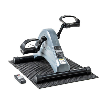 Elektrischer Pedaltrainer mit Matte und Fernbedienung