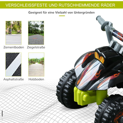 Elektrisches Mini-Quad für Kinder, 18–36 Monate, gelb