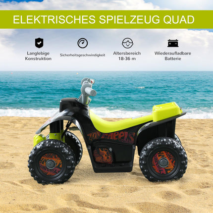 Elektrisches Mini-Quad für Kinder, 18–36 Monate, gelb