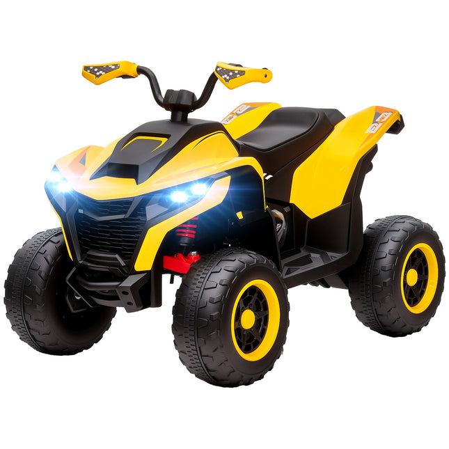 12V Elektro Quad für Kinder mit Federung und LED-Lichtern