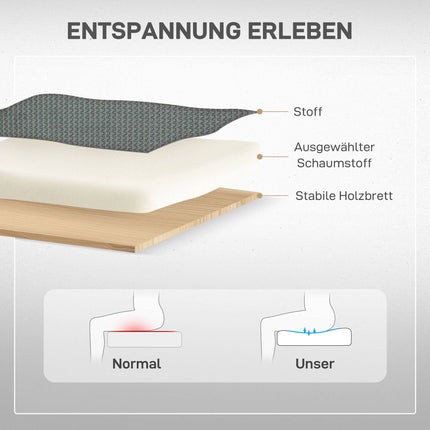 Elektrischer Relaxsessel mit USB, Samt, drehbar, Grau
