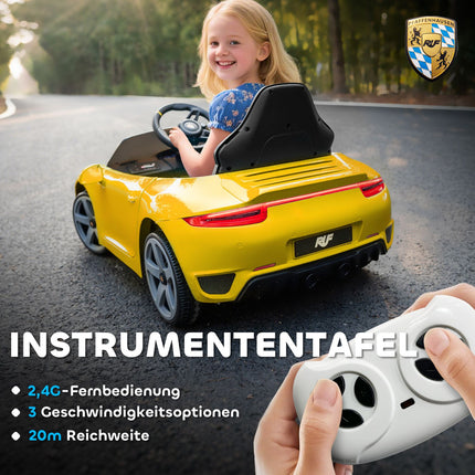 Kinder Elektroauto zum Aufsitzen, Fernbedienung, Musik, USB, 3-5 Jahre