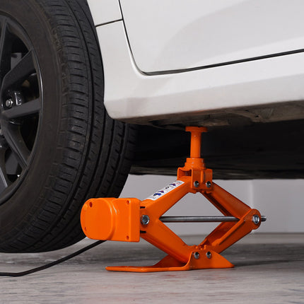 Electric Scissor Jack Kit, 3 Ton 12V, LED Light