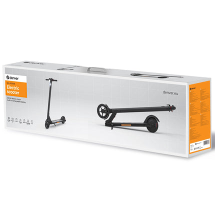 Elektroroller, 300W Motor, 20 km/h, 6.5"" Räder, Schwarz