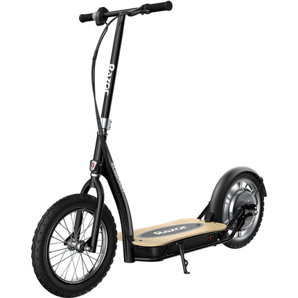 Elektrická koloběžka 350W, kola 16"", bambusová nášlapná deska, 25km/h