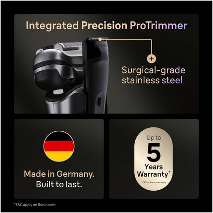 Elektrorasierer Series 9 PRO+, Wet & Dry Gebrauch