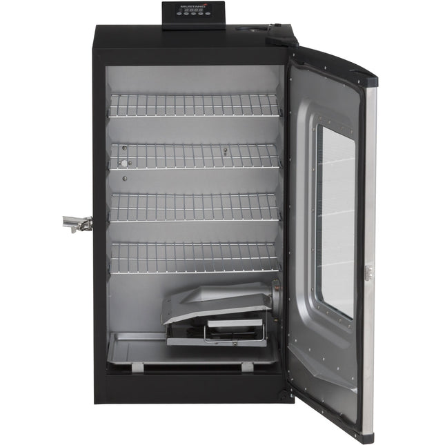 Elektrischer Räucherofen, 650 W, 4 Roste, digitales Bedienfeld