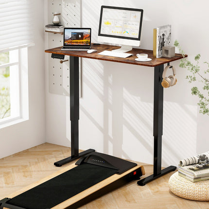 Elektrischer Stehschreibtisch 120x60 cm, höhenverstellbar von 73–122 cm