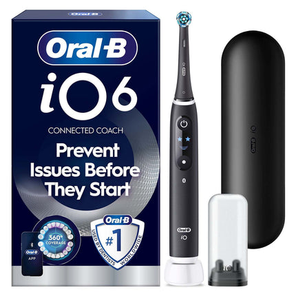 Electric Toothbrush Black Lava, 1 Refill, Smart App Sync