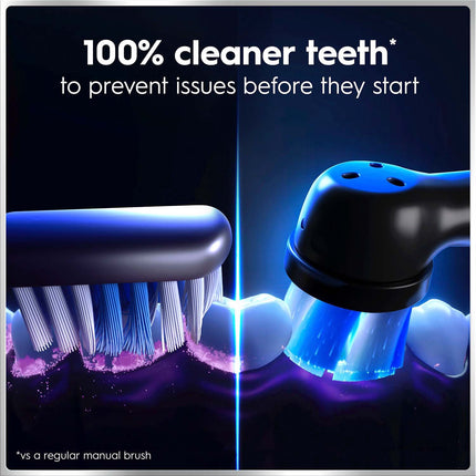 Electric Toothbrush Black Lava, 1 Refill, Smart App Sync