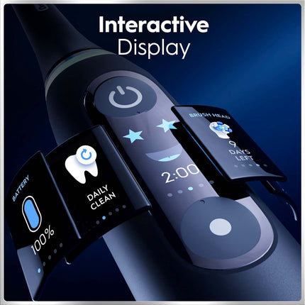 Electric Toothbrush Black Lava, 1 Refill, Smart App Sync