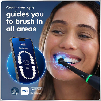 Electric Toothbrush Black Lava, 1 Refill, Smart App Sync