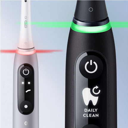 Elektrický zubní kartáček iO6, černá/světle růžová, 3 hlavice
