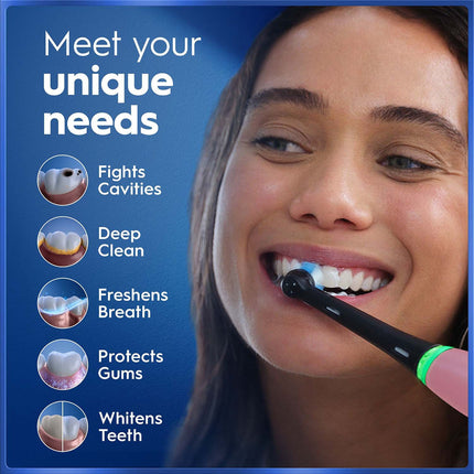 Electric Toothbrush with 5 Modes, Blush Pink