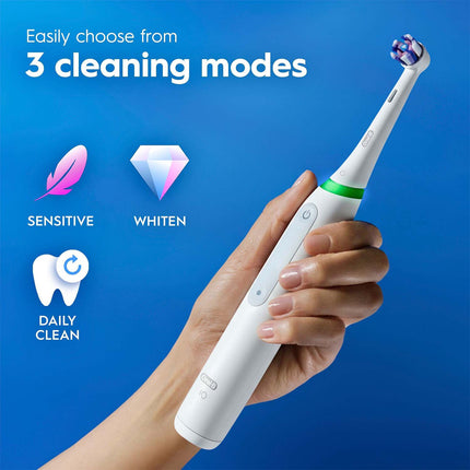 Elektrische Zahnbürste mit Whitening, 3 Modi, Drucksensor