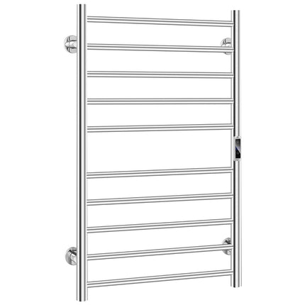 Electric Towel Warmer, 10 Bars, Timer, Overheat Protection