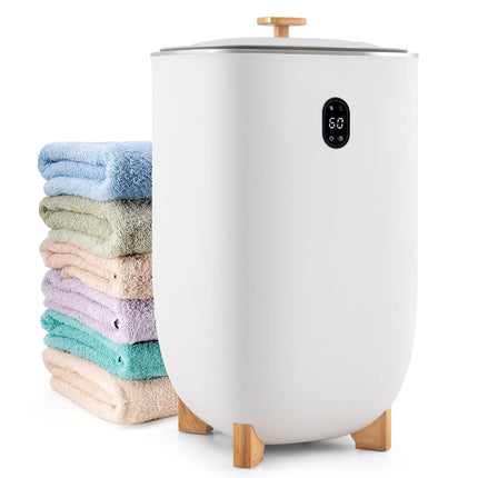 Electric Towel Warmer, 35L Capacity, Timer, White