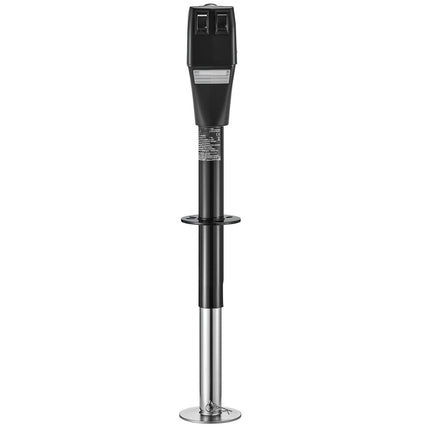 Electric Trailer Jack, 5000 lb, 12V, LED Light