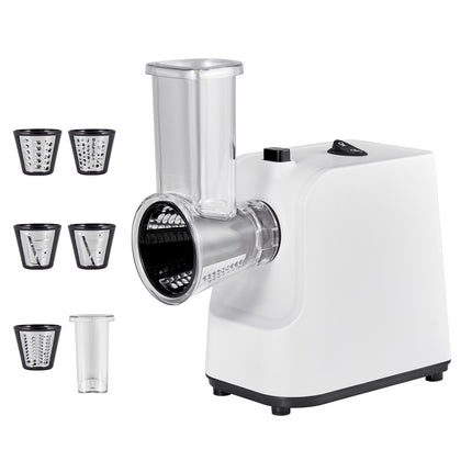 Electric Vegetable Slicer, 200W, 5 Blades, Stainless Steel