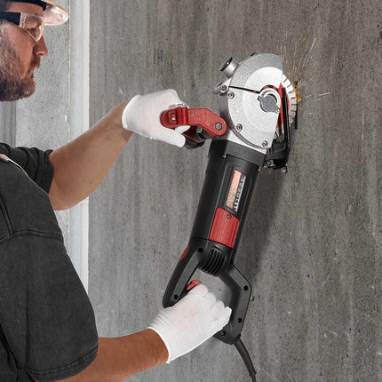 Electric Wall Chaser 2500W, 34mm Depth, Laser Guide