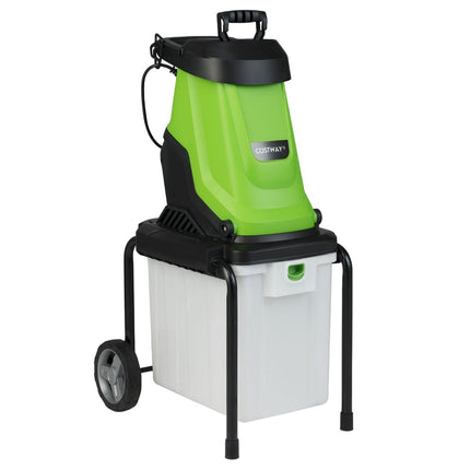 Electric Wood Chipper, 2800W, 50L Collection Bin, 45mm Capacity
