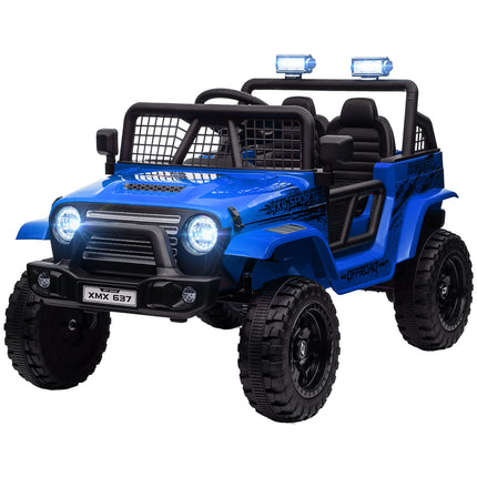 Elektroauto für Kinder, 12V Gelände mit Musik, blau
