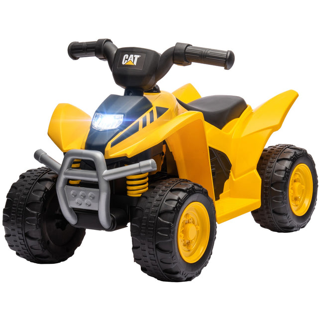 Elektrisches Kinder-Quad, 6V mit Hupe & Scheinwerfern, Gelb
