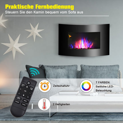Elektroherd, 2 Leistungsstufen, Schwarz Edelstahl