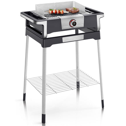 Elektrogrill mit Beinen 500°C Senoa digital PG8118