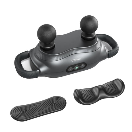 Electric handheld massager deep tissue with 3 massage heads & 3 modes massage gun for muscle relaxation of shoulders legs back