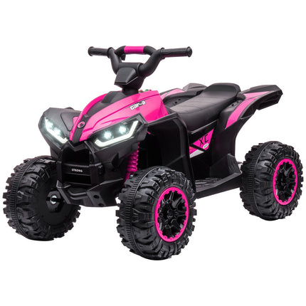 Quad électrique, quad pour enfants avec port USB, moto pour enfants avec lecteur de musique MP3, phare, véhicule pour enfants de 3 à 5 ans