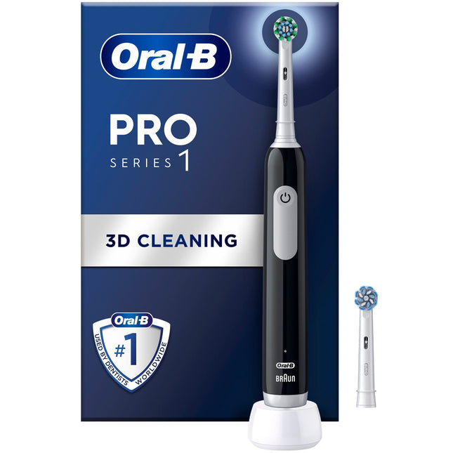Elektrische Zahnbürste Pro1 Schwarz + Extra Refill