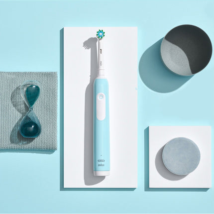 Brosse à dents électrique Pro1 Turquoise + Recharge supplémentaire