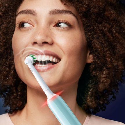 Brosse à dents électrique Pro3 Bleue + Recharge supplémentaire