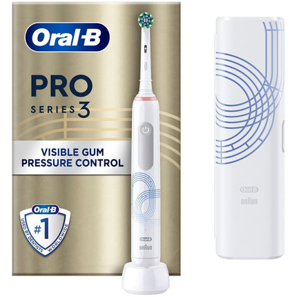Brosse à dents électrique Pro 3 White Olympics + TC