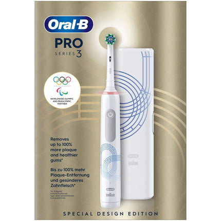 Brosse à dents électrique Pro 3 White Olympics + TC