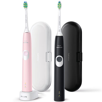 Brosse à dents électrique ProtectiveClean 4300 DUO BLK/PINK HX6800/35