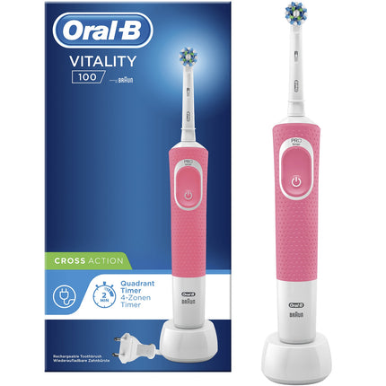 Elektrický zubní kartáček Vitality 100 růžová CA HB