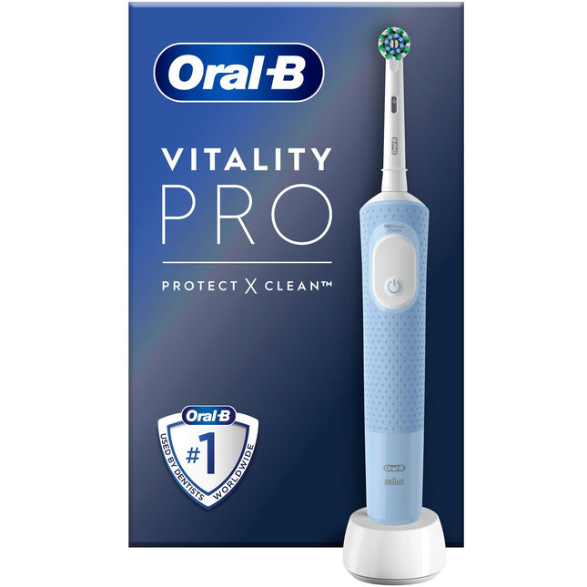 Elektrický zubní kartáček Vitality Pro Vapor Blue CA HBOX