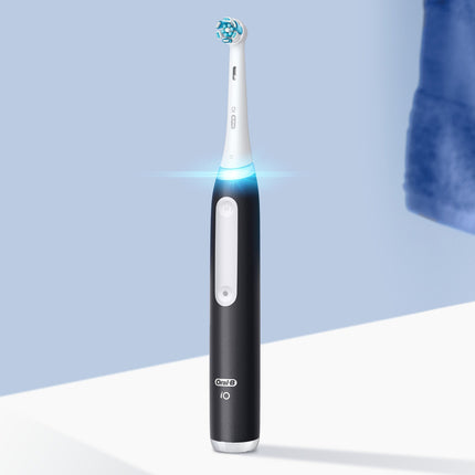Elektrische Zahnbürste iO3 Duo Mattschwarz / Eisblau