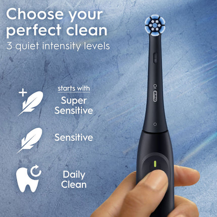 Elektrische Zahnbürste iO Simply Easy Clean Nachtschwarz